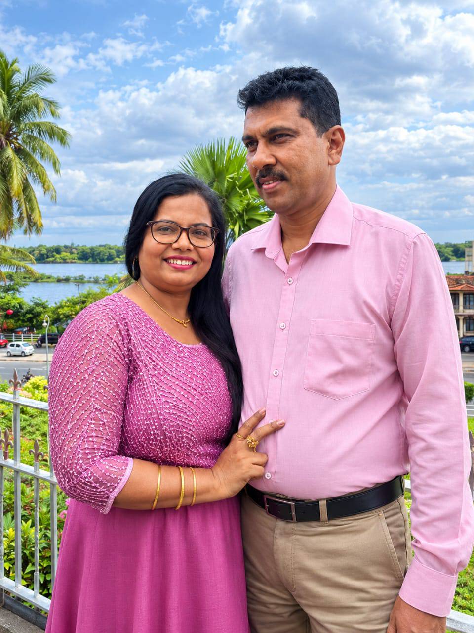 Saman and Samanthi together